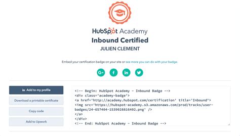 hubspot academy free certifications.